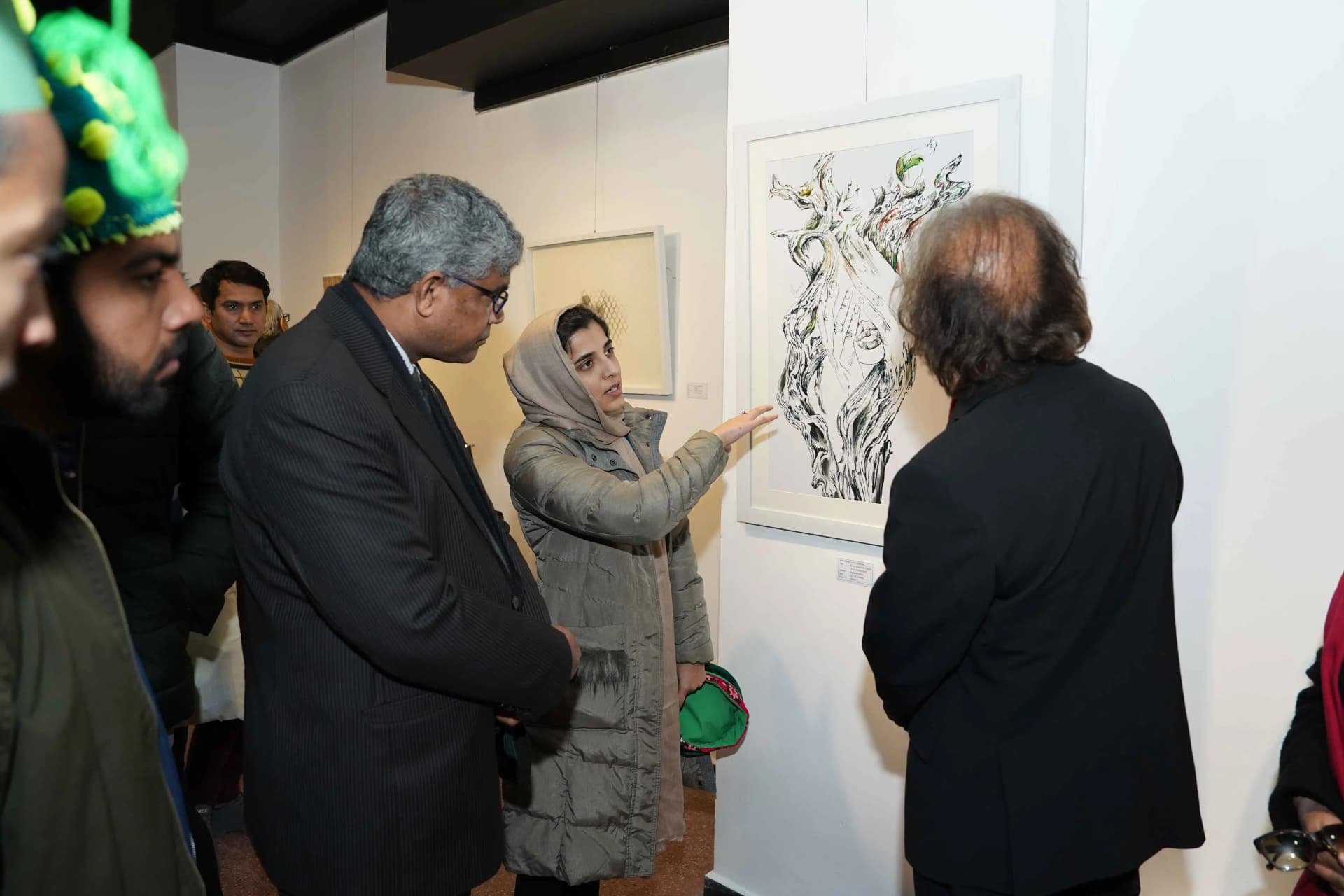 Green Dot Exhibition - Opening Night